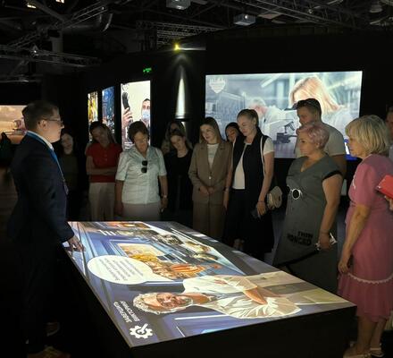 Сотрудники министерства юстиции РТ посетили выставку «Россия будущего».